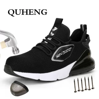 LEOSOXS Summer Breathable Safety Work Shoes Lightweight Breathable Men and Women Construction Shoes New Design Dropshipping