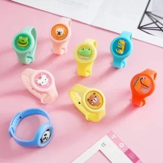 Luminous mosquito repellent bracelet children flash anti-mosquito watch summer plant anti-mosquito bite