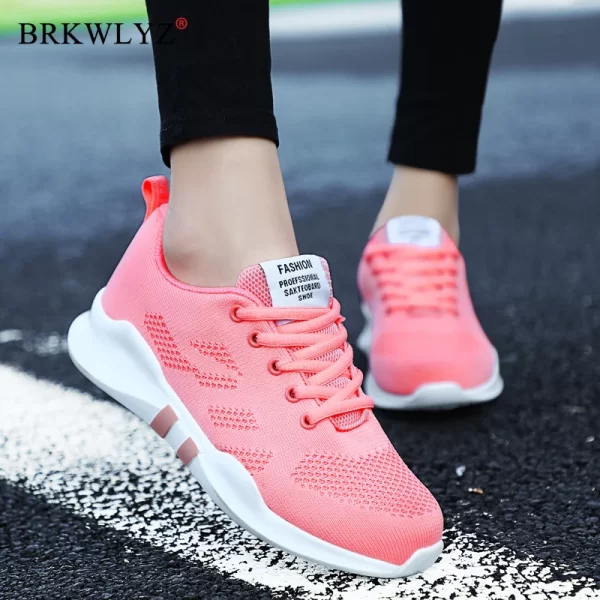 New Spring Fashion Lady Casual Shoes Women Sneaker Leisure Shoes Breathable Brand Flats