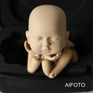 Newborn Photography Prop Photograph Newborns Model Idea of Teaching Wrapping Baby Posing Training Manniquin Manikin Doll Poses