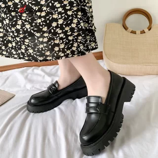 low heel shoes women 2020 Oxford Shoes Japanese student School Uniform Shoes Platform cute Vintage shoes loli